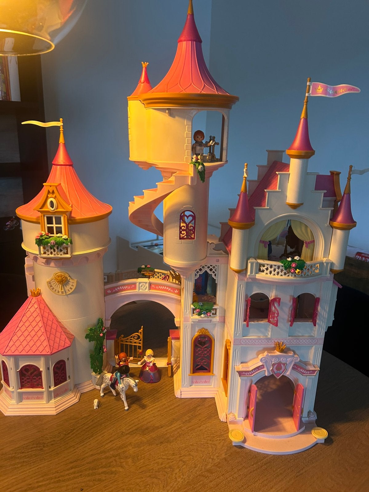 Prinsessen kasteel Playmobil, Kinderen en Baby's, Ophalen, Zo goed als nieuw, Poppenhuis