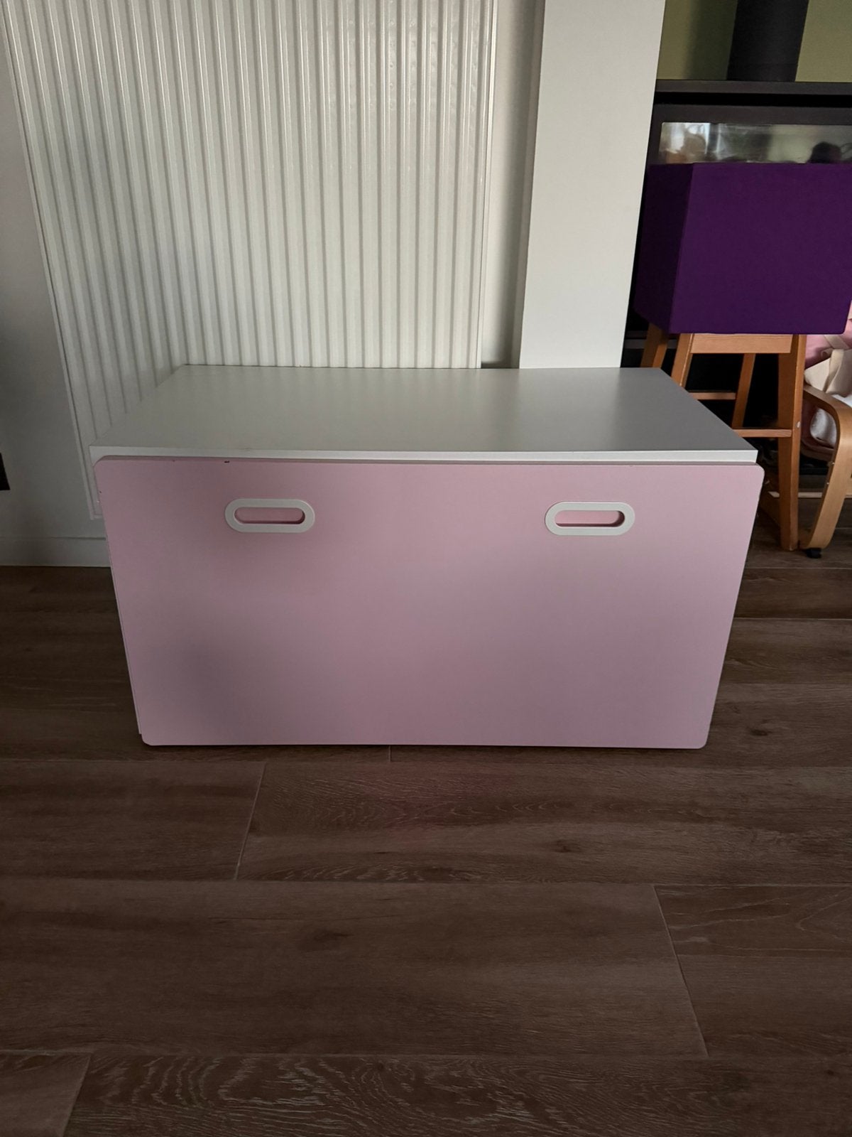 Ikea tafeltje met schuif, Huis en Inrichting, Ophalen, Gebruikt