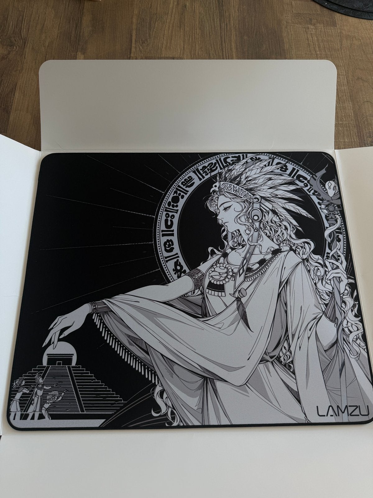LAMZU MAYA Cloth Mousepad, Ophalen of Verzenden, Gaming muismat, Zo goed als nieuw