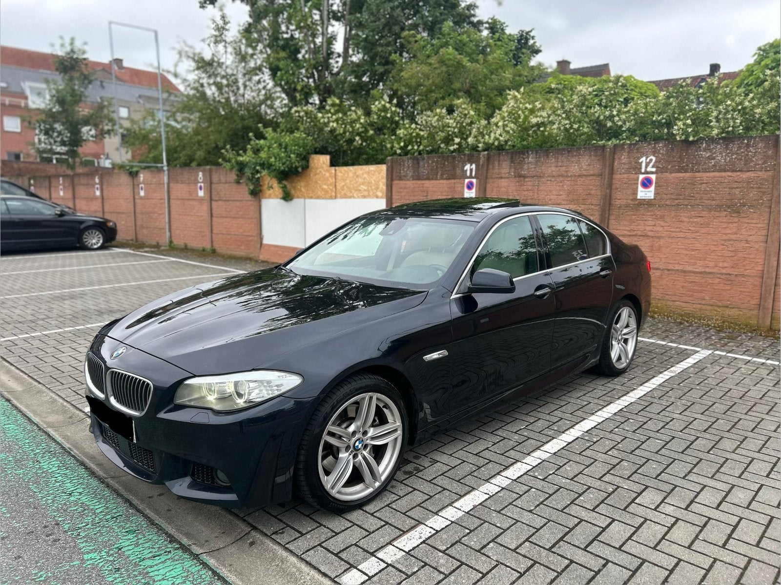 BMW 525D M-PAKKET FULL OPTIE, Auto's, Automaat, Zwart, Diesel, Particulier