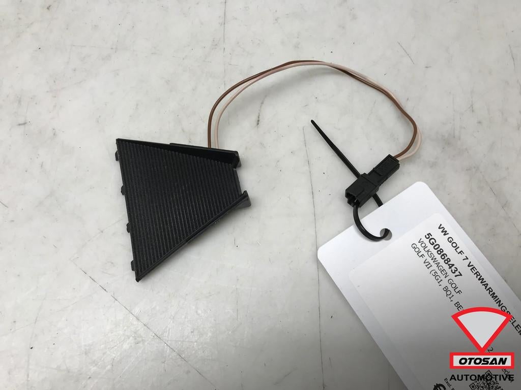 VW Golf 7 Verwarmingselement Camera Voor 5G0868437, Auto-onderdelen, Gebruikt, Volkswagen, Volkswagen AG, Vw@volkswagen.de