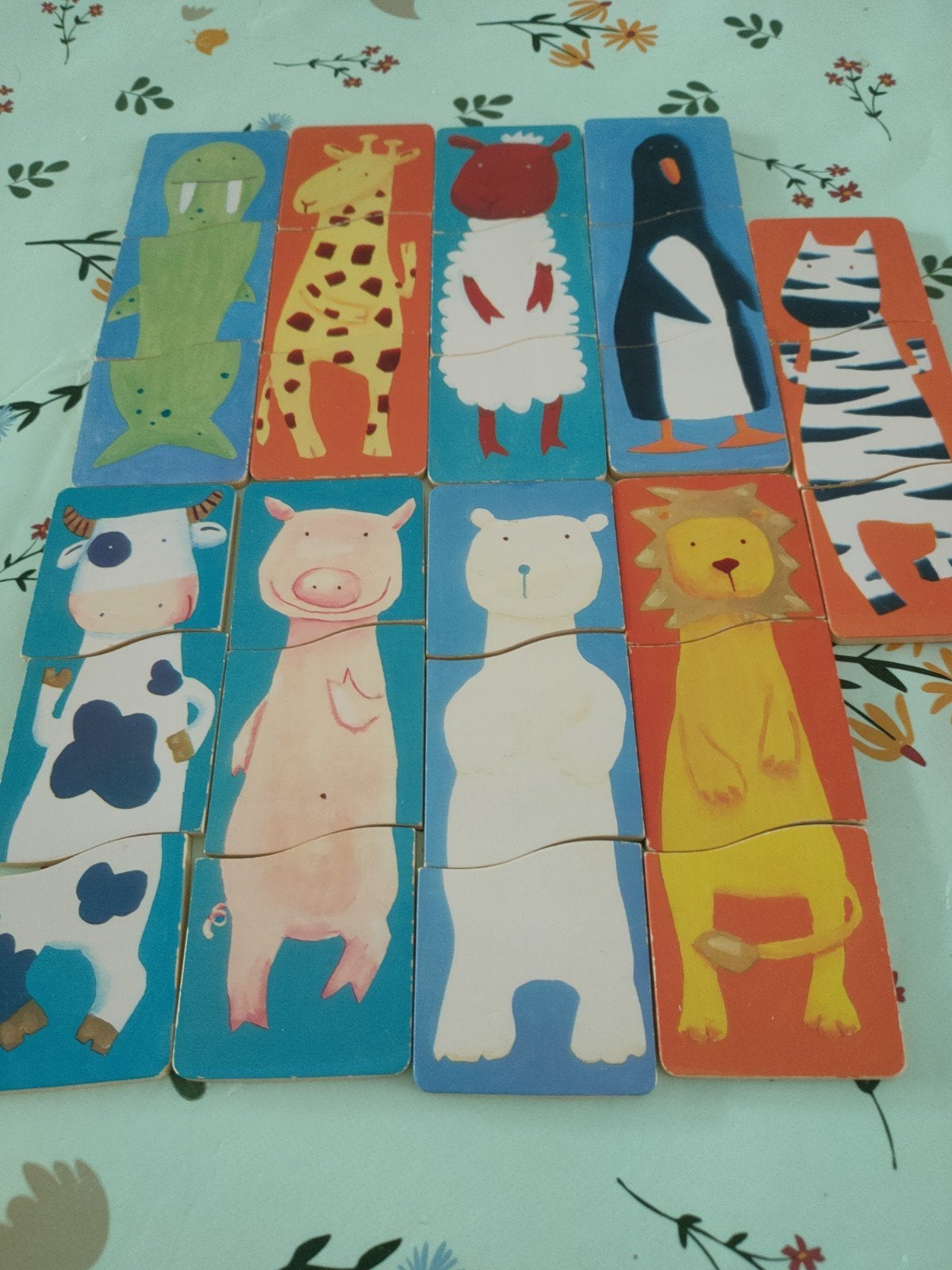 Djeco puzzel dieren, Hobby en Vrije tijd, Ophalen, Minder dan 500 stukjes, Gebruikt, Legpuzzel