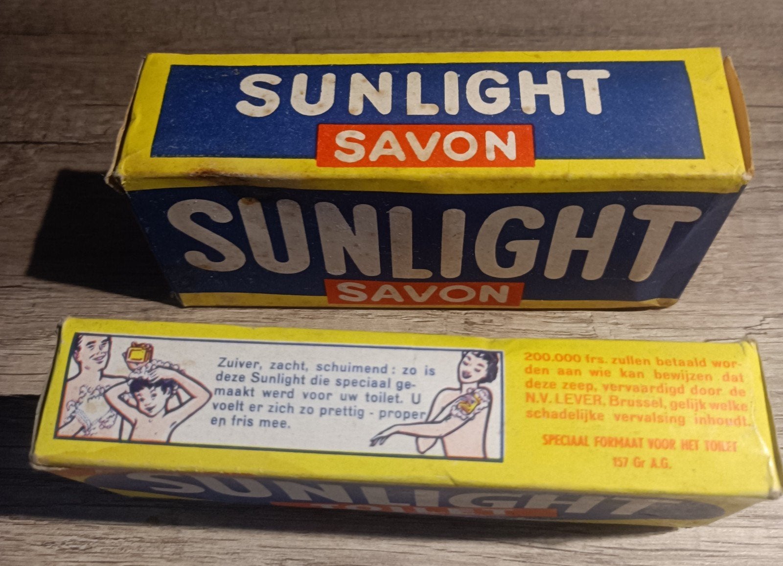 savon sunlight long, Enlèvement ou Envoi, Emballage
