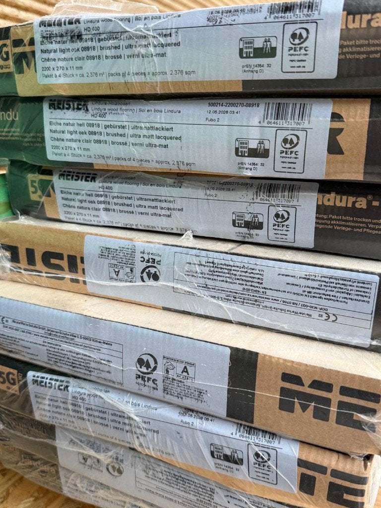 Plancher en bois Meister Lindura, Neuf, Parquet, Enlèvement, 150 cm ou plus