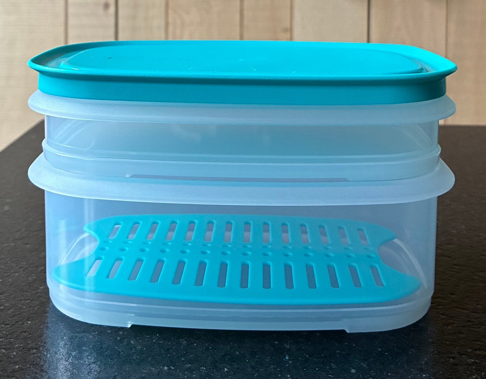 Set bewaardoosjes Junior Cool n' Fresh Tupperware, Huis en Inrichting, Ophalen of Verzenden, Nieuw, Bewaardoos, Vaatwasserbestendig
