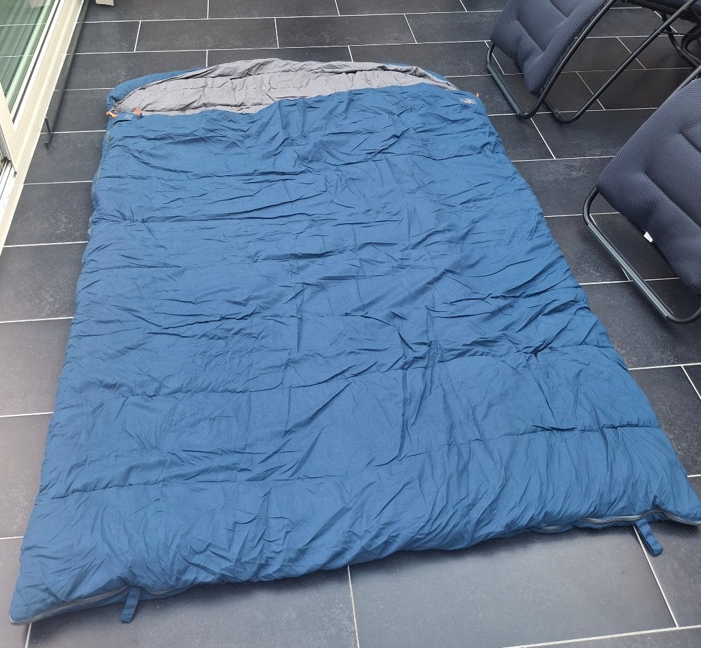 2 persoonslaapzak merk easy camp nieuw!!, Ophalen, Nieuw, Tot en met 2