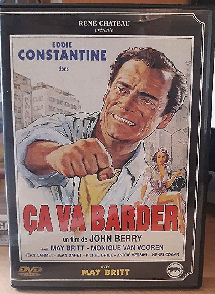 DVD Ça va barder / Eddie Constantine (René Chateau), Ophalen, Zo goed als nieuw, Thrillers en Misdaad