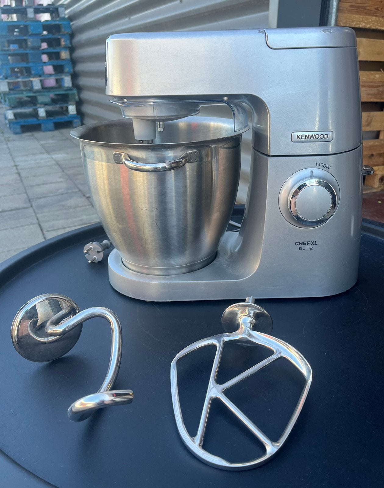 Robot pâtissier Kenwood Chef XL Elite, 4 litres ou plus, Enlèvement, Comme neuf, 3 vitesses ou plus