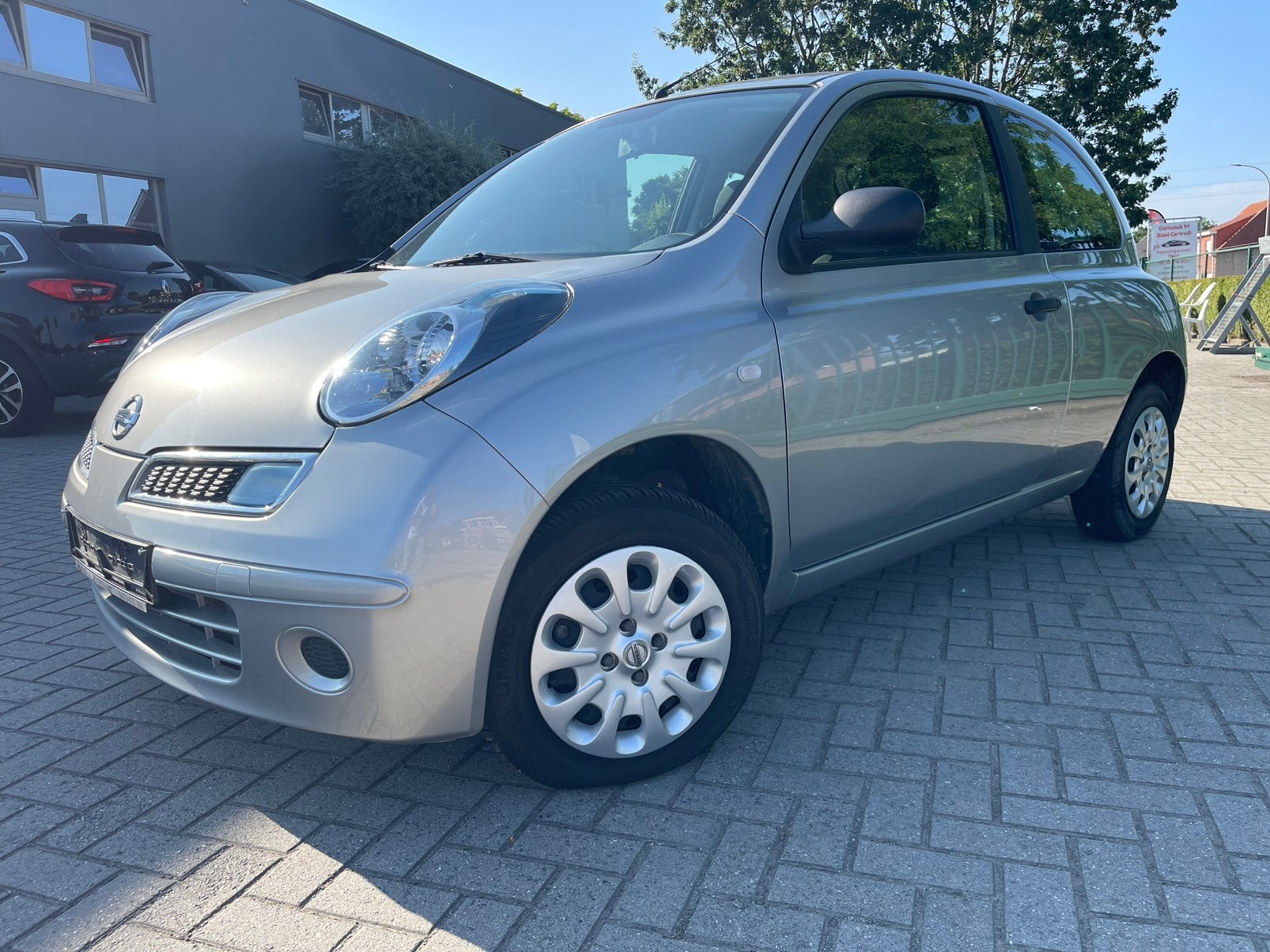 Micra 1.2i 3DRS/Climatisation/28000 km ! ! ! ! !, Autos, Nissan, Argent ou Gris, Achat, Entreprise, Boîte manuelle