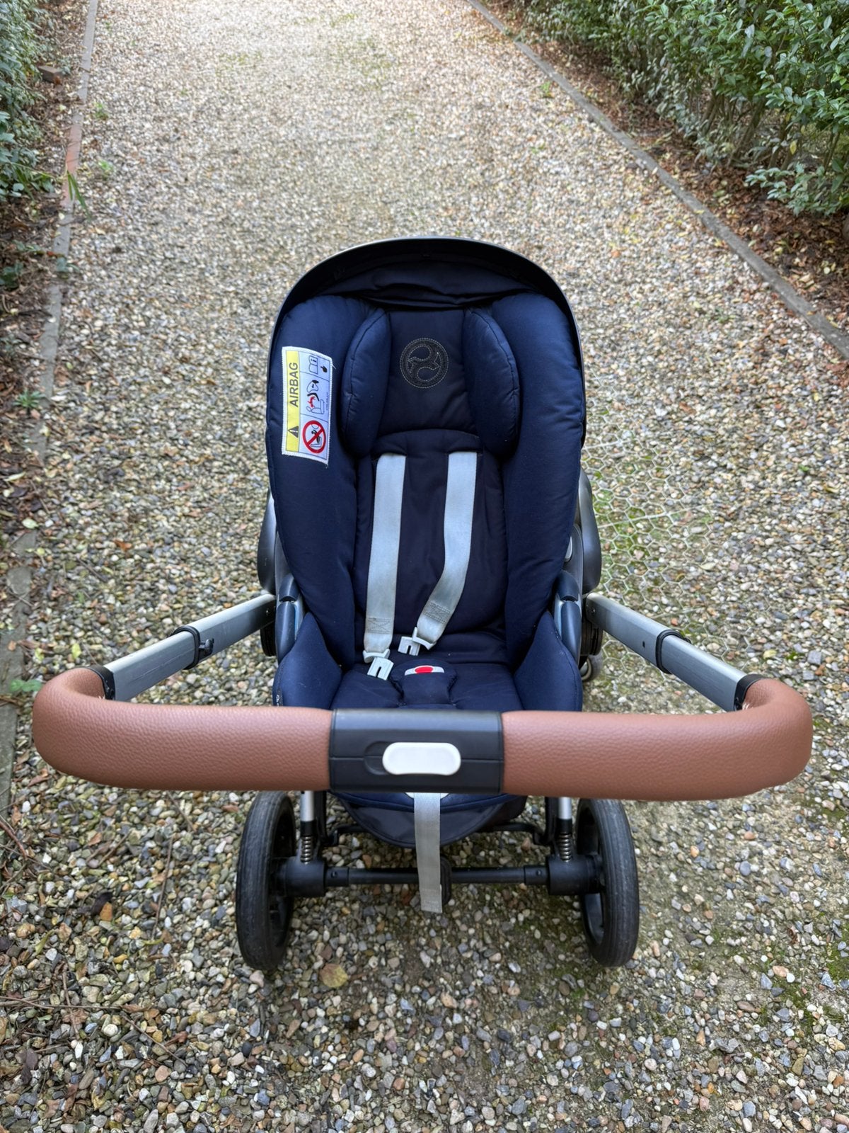 Ensemble poussette Cybex Balios + base isofix voiture, Autres marques, Avec siège auto, Enlèvement, Utilisé