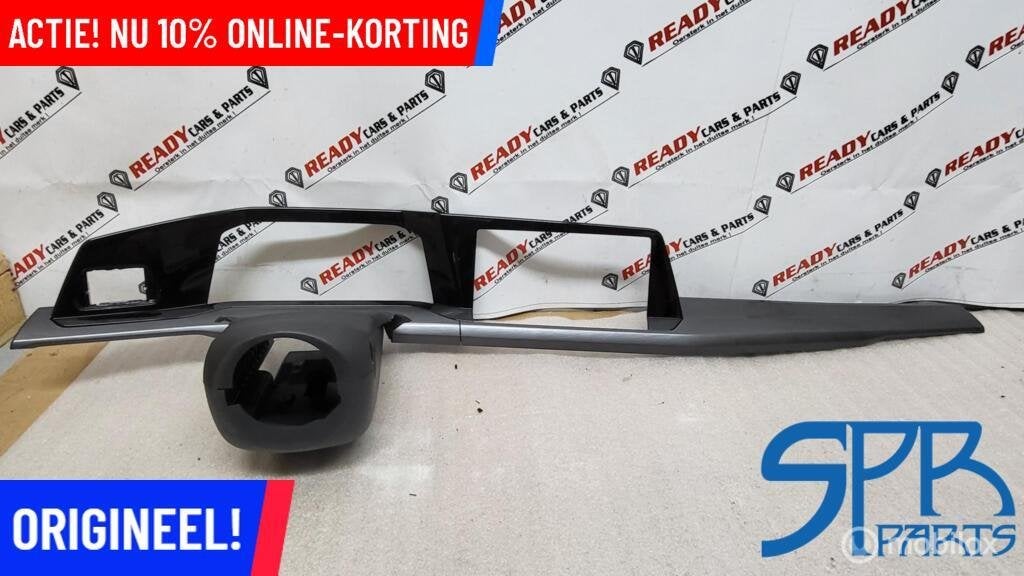 LIJST BRUSHED VW GOLF 8 VIII DASHBOARD hoogglans zwart FRAME, Auto-onderdelen, Interieur en Bekleding, Volkswagen, Nieuw, Ophalen of Verzenden