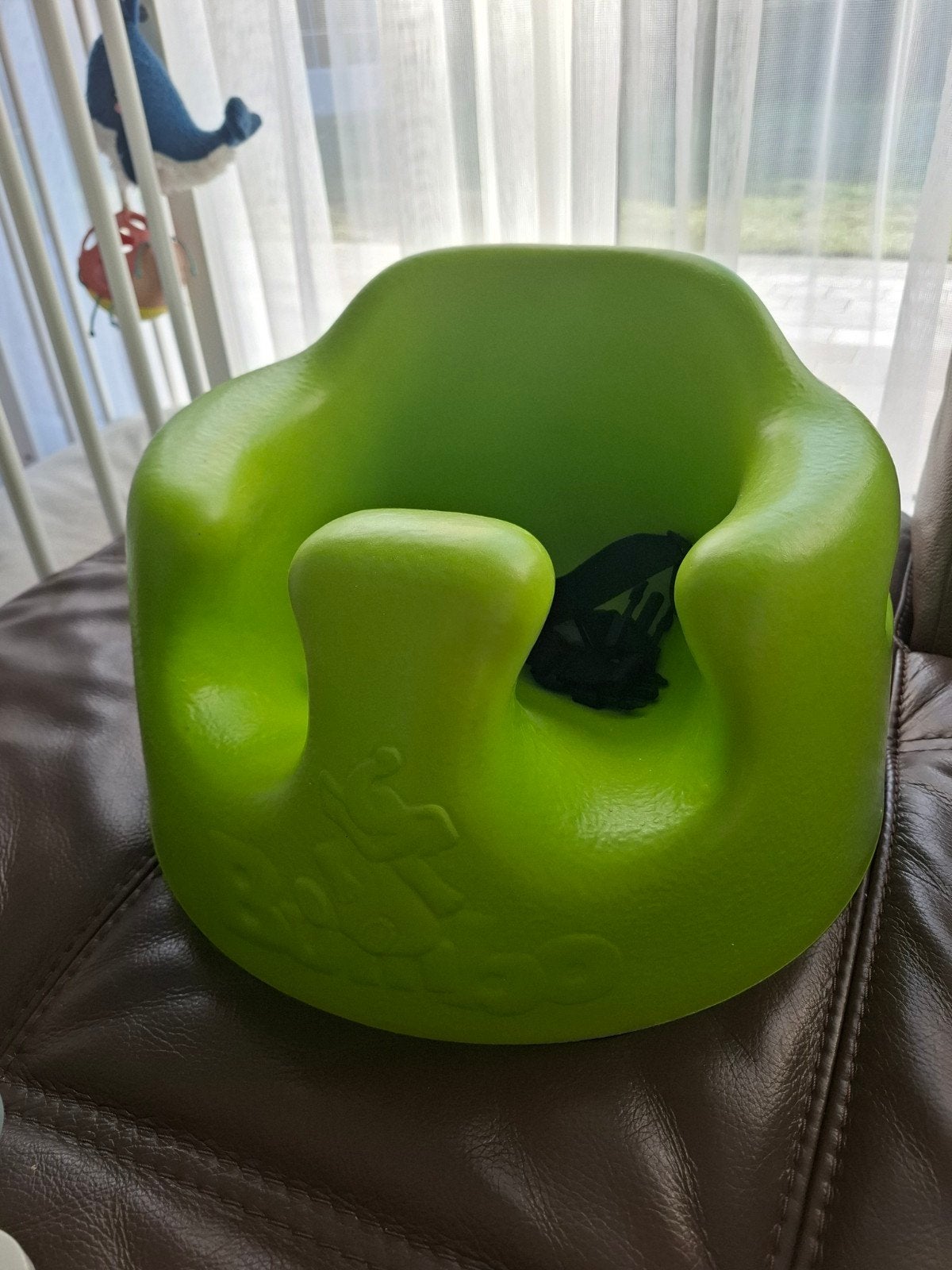groene bumbo zitje, Kinderen en Baby's, Ophalen, Zo goed als nieuw