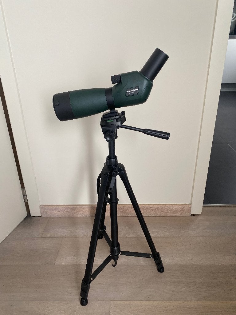 Maginon Spotting Scope 20-60x60 met statief – Nieuwstaat, TV, Hi-fi & Vidéo, Enlèvement, Comme neuf, Avec trépied