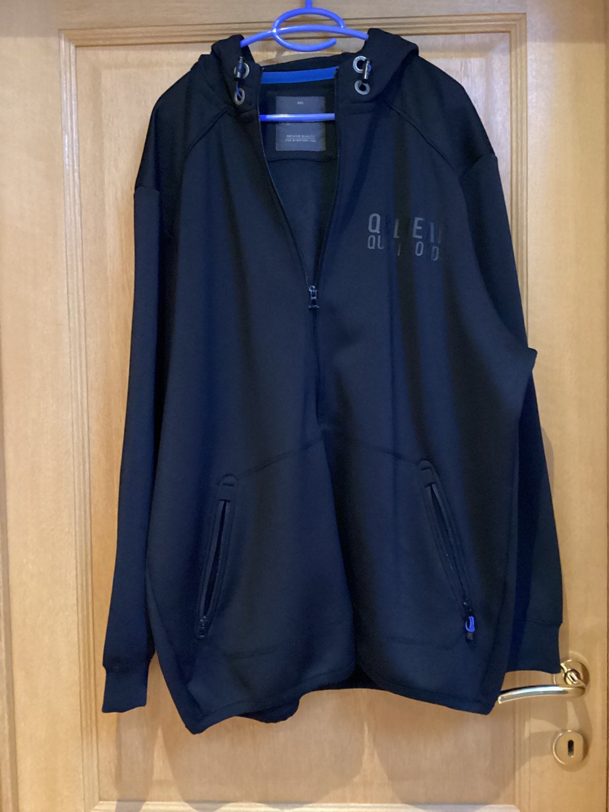 XXL zwart optrekjas/sweatshirt, Ophalen of Verzenden, Nieuw, Zwart, Jas of Mantel