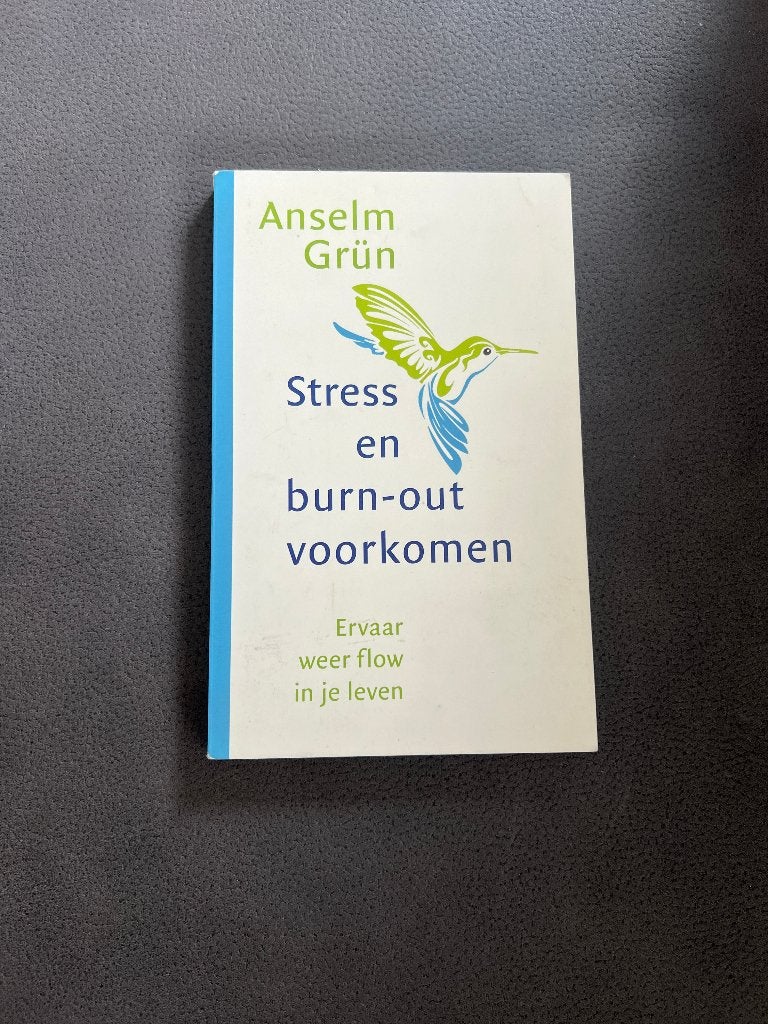 Stress en burn-out voorkomen – Anselm Grün, Livres, Ésotérisme & Spiritualité, Enlèvement ou Envoi, Comme neuf, Anselm Grün, Autres sujets/thèmes