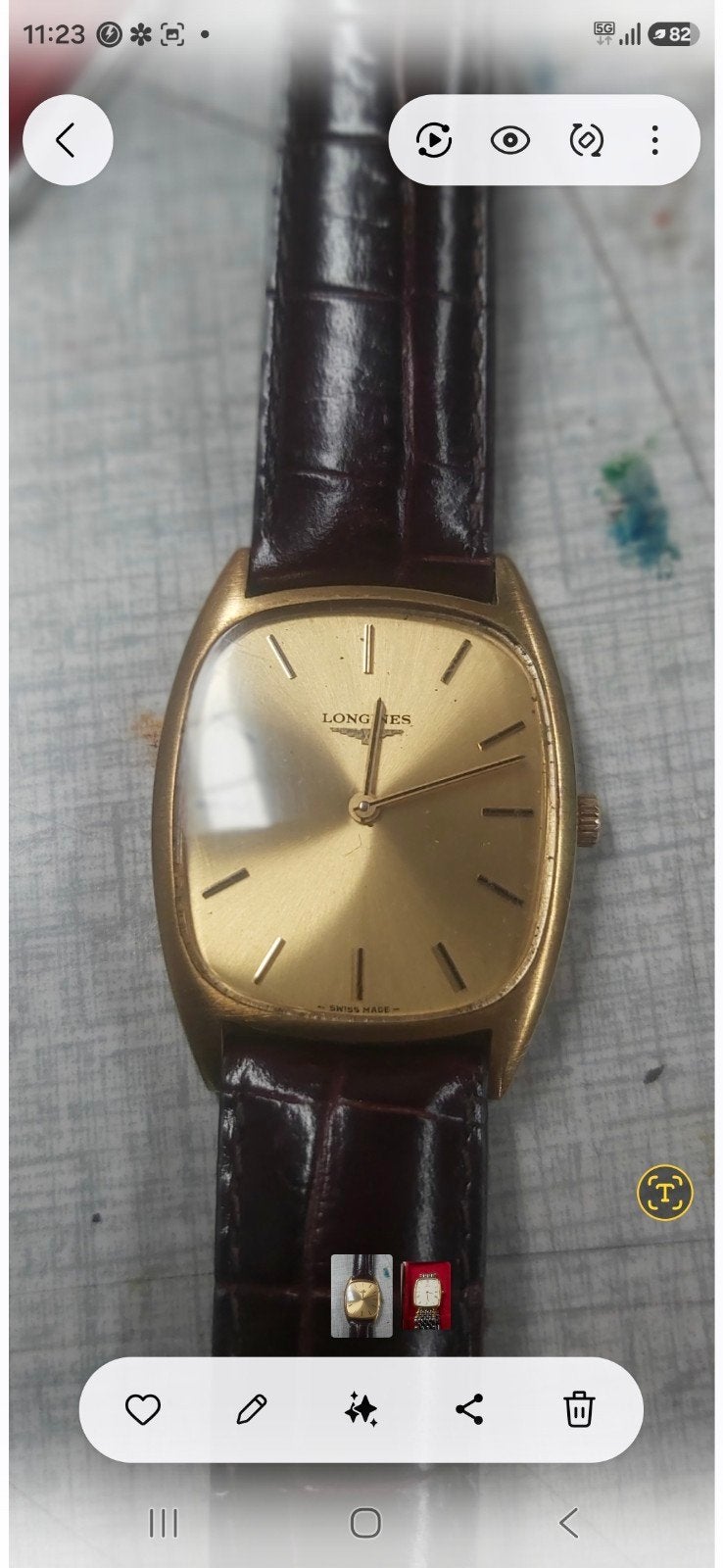 montre longines  mècanique, Enlèvement, Longines, 1960 ou plus tard