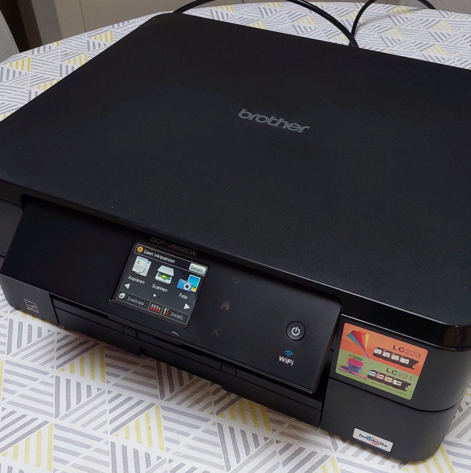 Brother DCP-J562DW - printen / kopiëren / scannen, Computers en Software, Ophalen, Gebruikt, Inkjetprinter, All-in-one