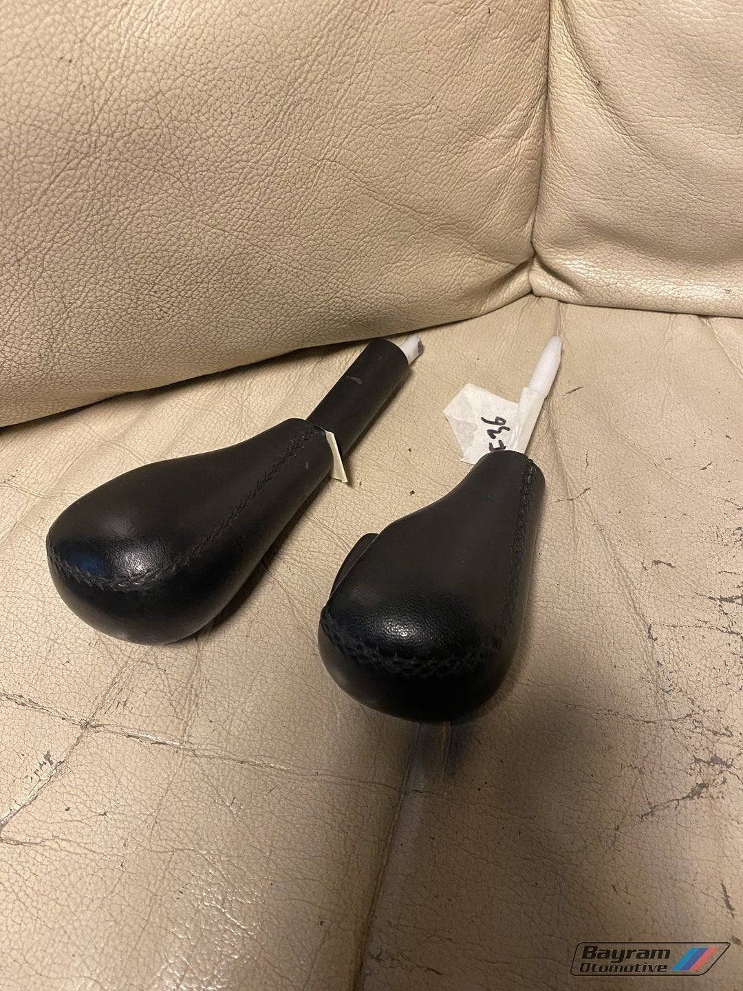 Bmw E36 automaat pook zwart leder oem zwart leder 3-serie, Gebruikt, -, -, Ophalen of Verzenden
