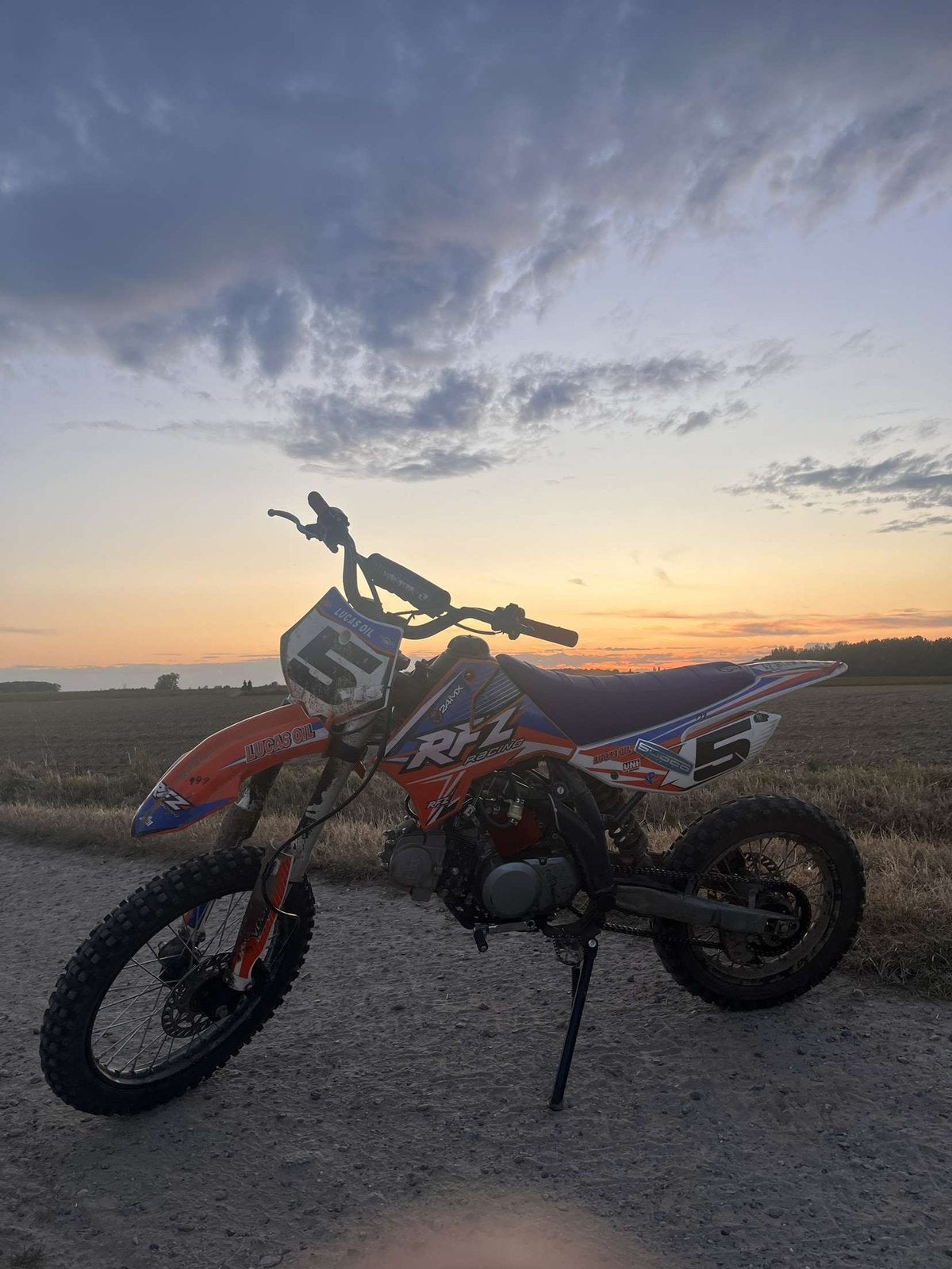 Pitbike 125 cc, Fietsen en Brommers, Minibikes, Midibikes en Pitbikes, Zo goed als nieuw, Pitbike, Ophalen