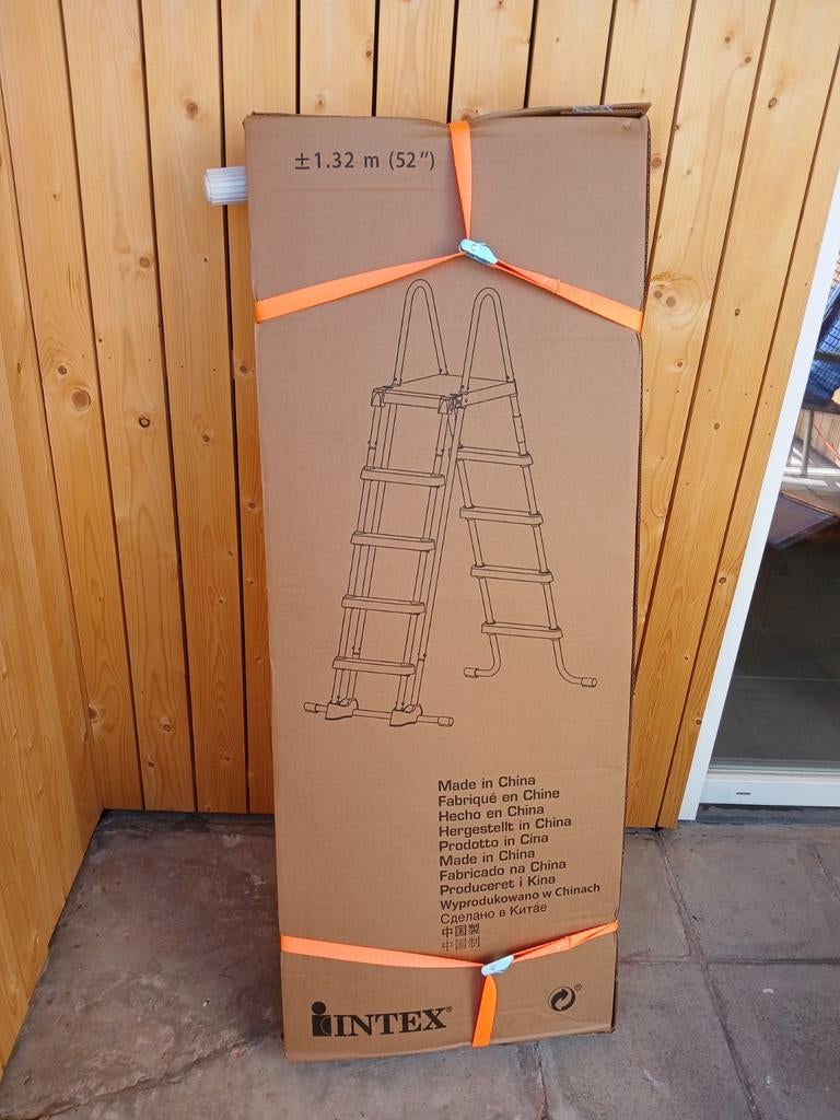 Trapje zwembad nieuw!, Tuin en Terras, Ophalen