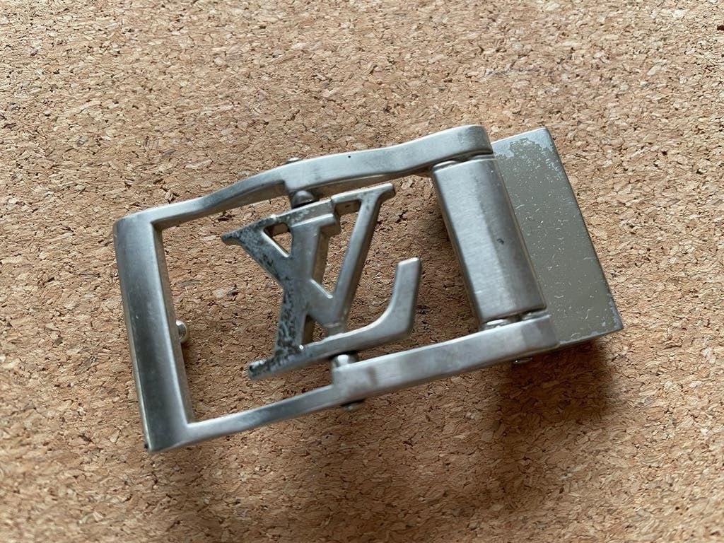 zilveren riemgesp - stijl LV, Kleding | Heren, Verzenden, Gedragen, Losse buckle of gesp