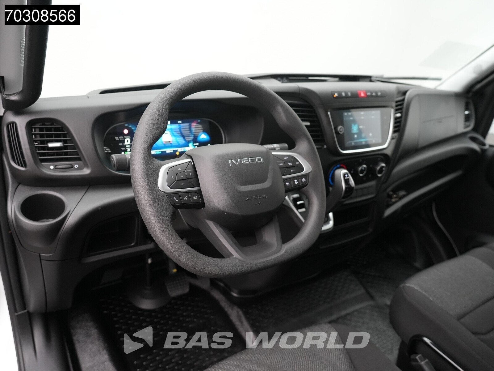 Iveco Daily 35S16 Automaat 160PK Open Laadbak Airco 3,5t Tre, Automaat, Stof, Euro 6, Wit