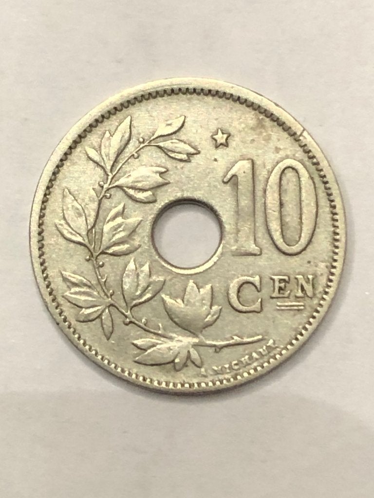 Munt België 10 cent Albert I jaartal 1931 vlaams zeldzaam !!, Ophalen of Verzenden, Overig, Losse munt