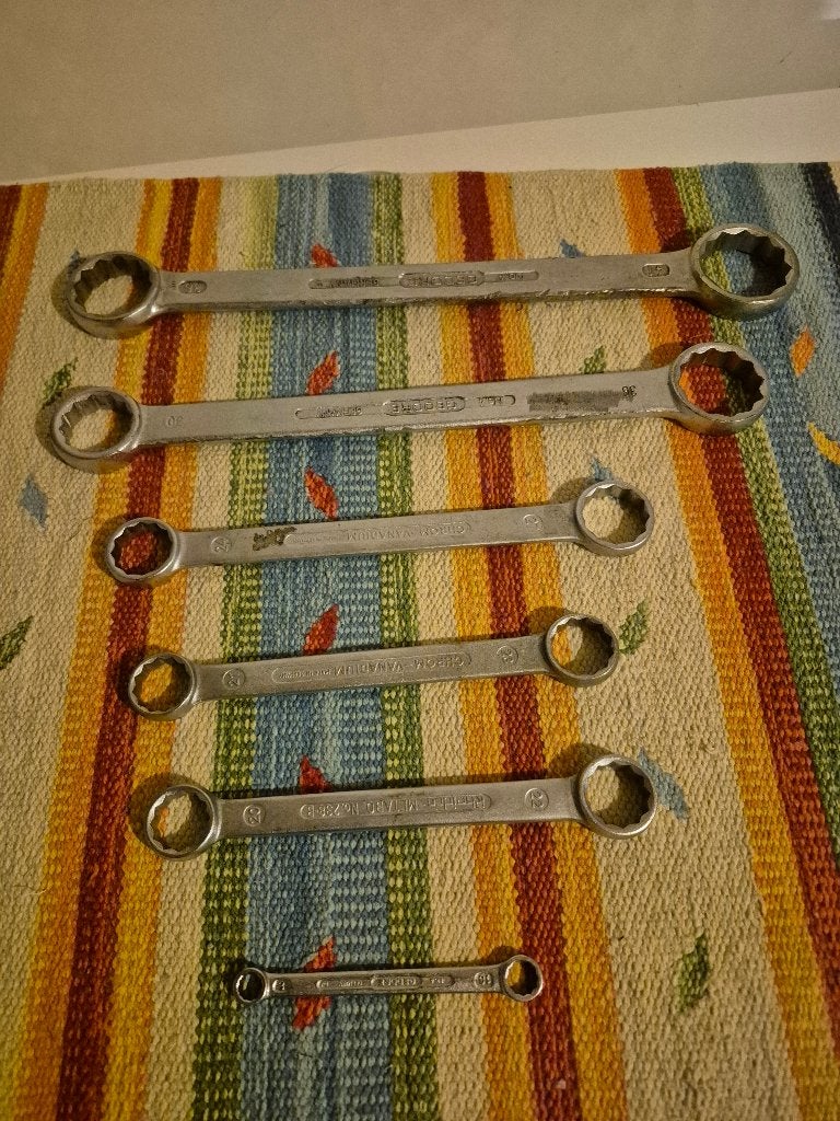 Jeu de clés gedore, Enlèvement, Utilisé