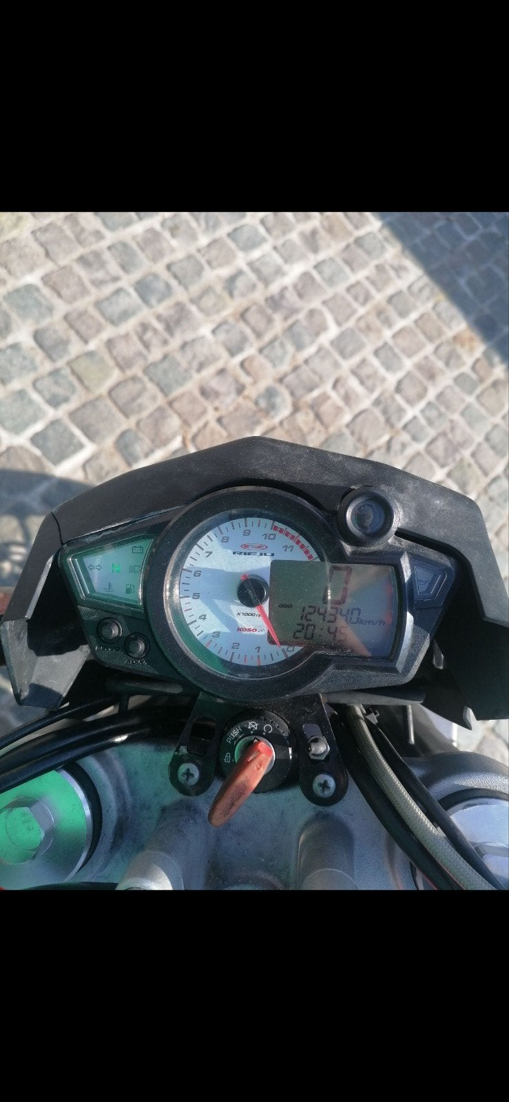 Rieju rs3 nkd 50 cc, Enlèvement