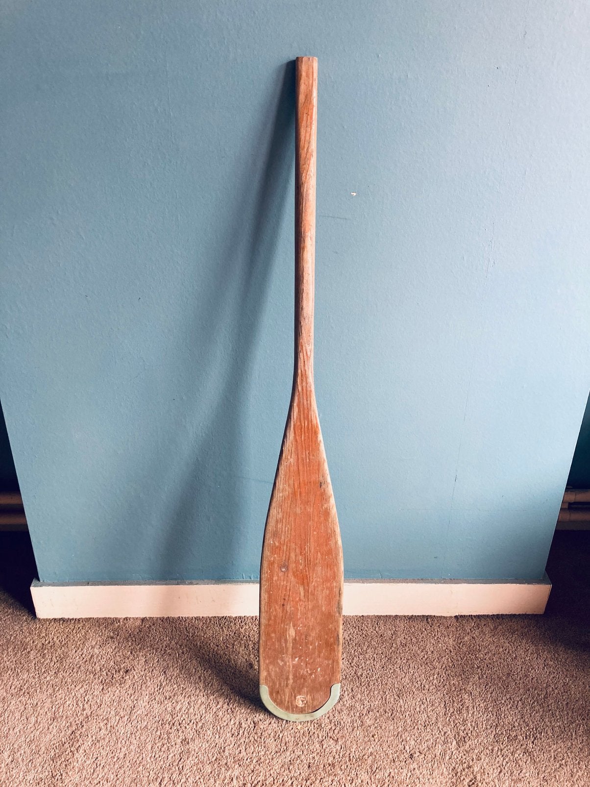 Vintage Houten Peddel / Roeispaan - Decoratief (120 cm), Ophalen, Gebruikt