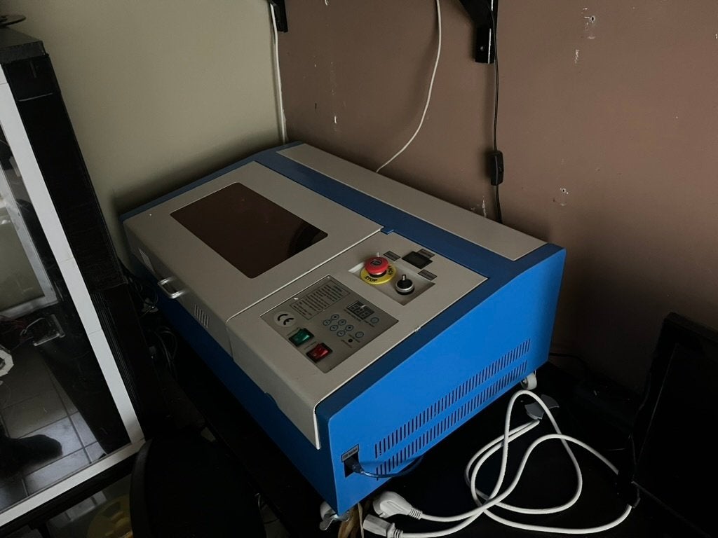 K40 laser cutter, Enlèvement, Utilisé