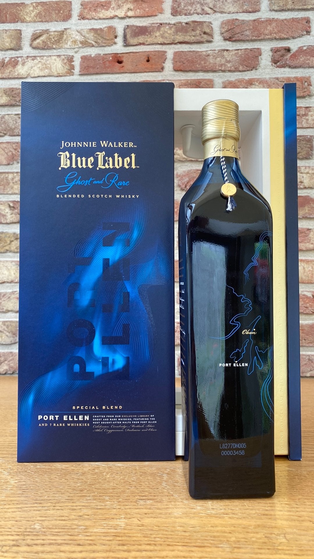 Johnnie Walker Blue Lebel Port Ellen, Verzamelen, Ophalen, Nieuw, Port