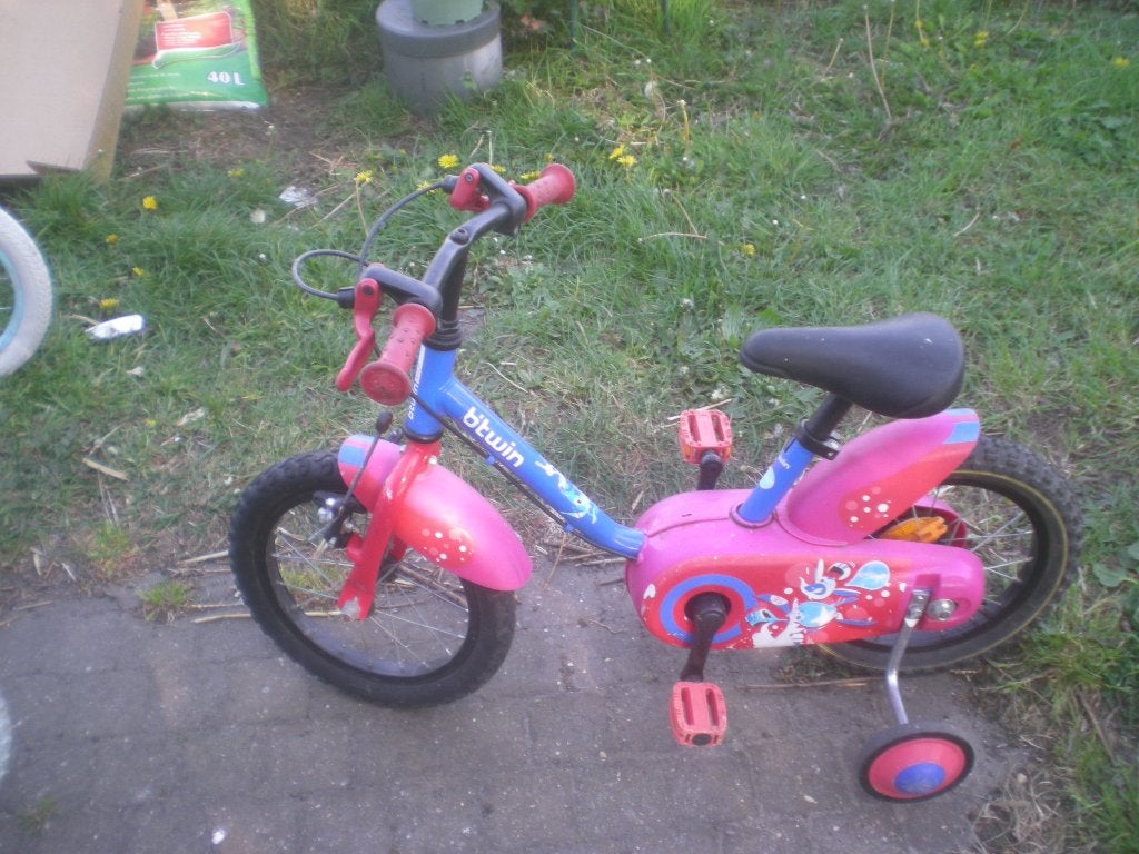 Jongensfiets Btwin 14 inch, Fietsen en Brommers, Ophalen, Gebruikt