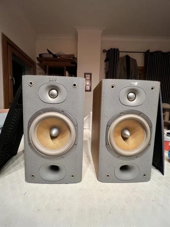 Bowers & wilkins DM601 S3 Sorrento Luidsprekers B&W, Gebruikt, Ophalen of Verzenden, Bowers & Wilkins (B&W), 120 watt of meer