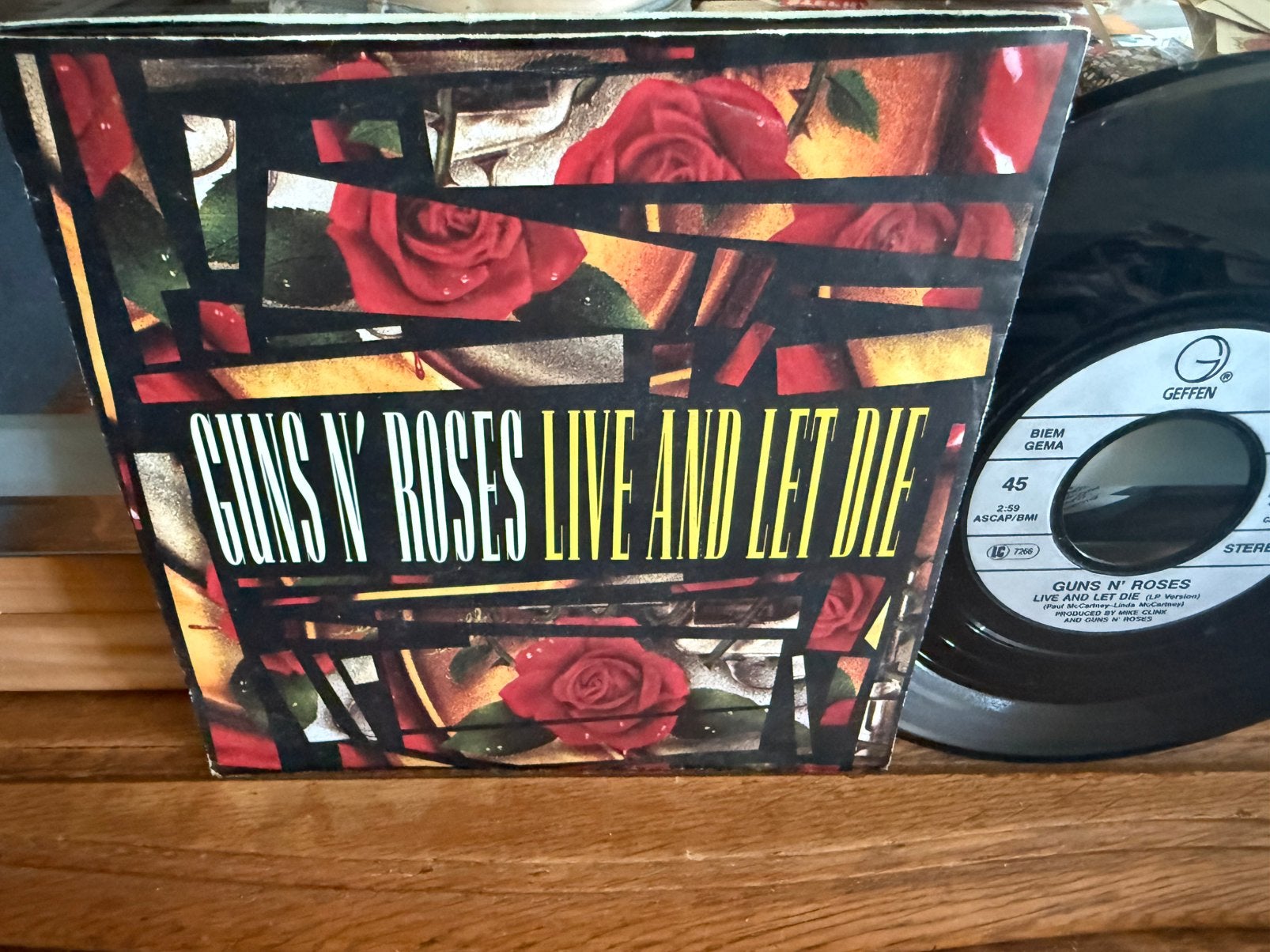 Live And Let Die, 1990 - 1999, Originele persing, 7 inch, Single