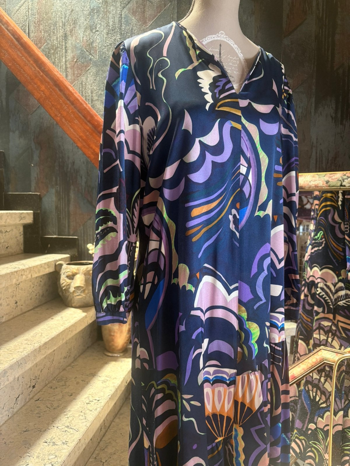 CAROLINE BISS lange jurk (40), Kleding | Dames, Ophalen of Verzenden, Zo goed als nieuw