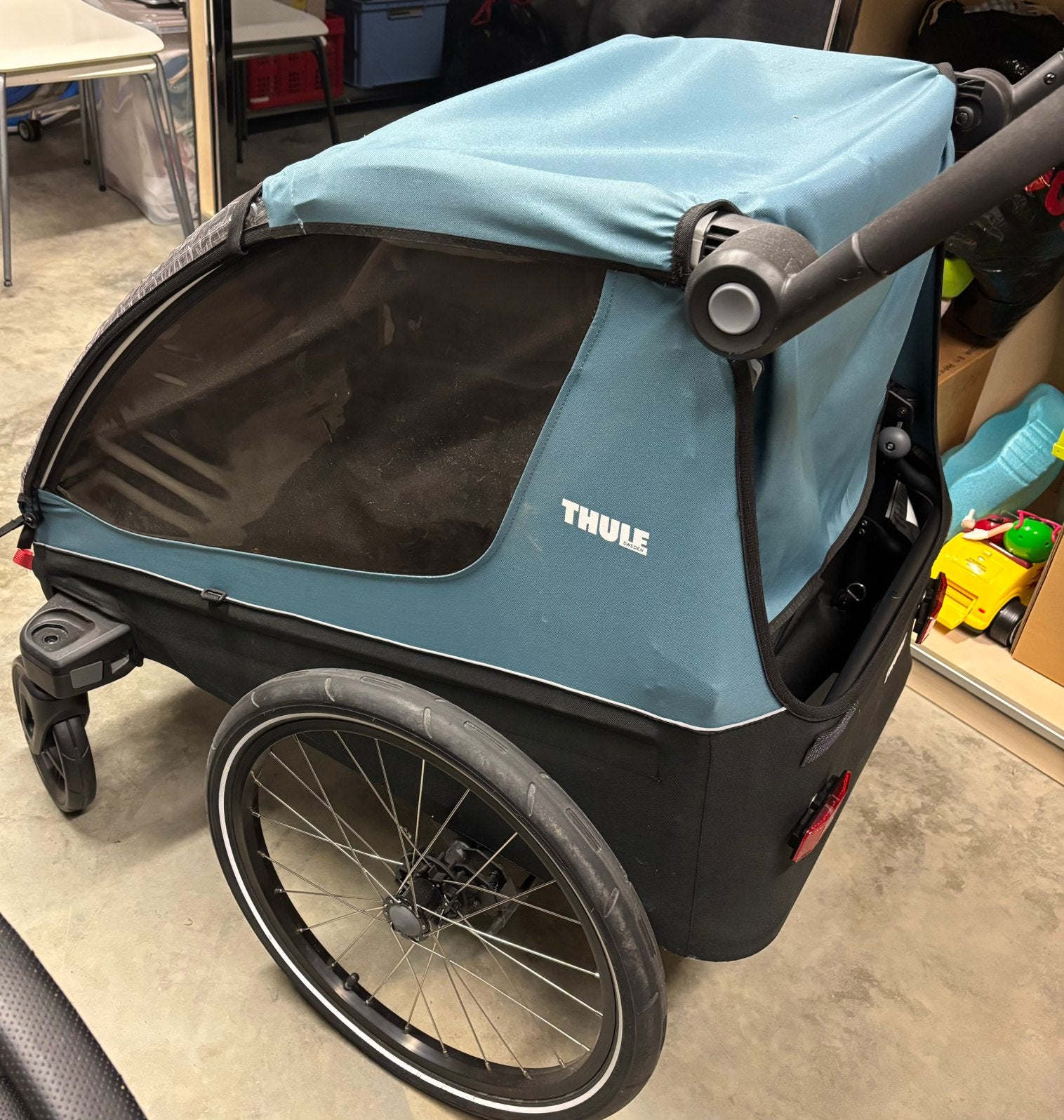 Thule Courier, Fietsen en Brommers, Ophalen, Zo goed als nieuw