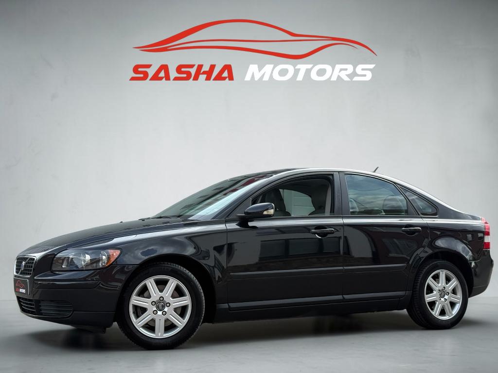 Volvo S40 2.4 Benzine 5Cilinder | Leder | Full Volvo History, Auto's, Zwart, Zwart, Leder, Euro 4