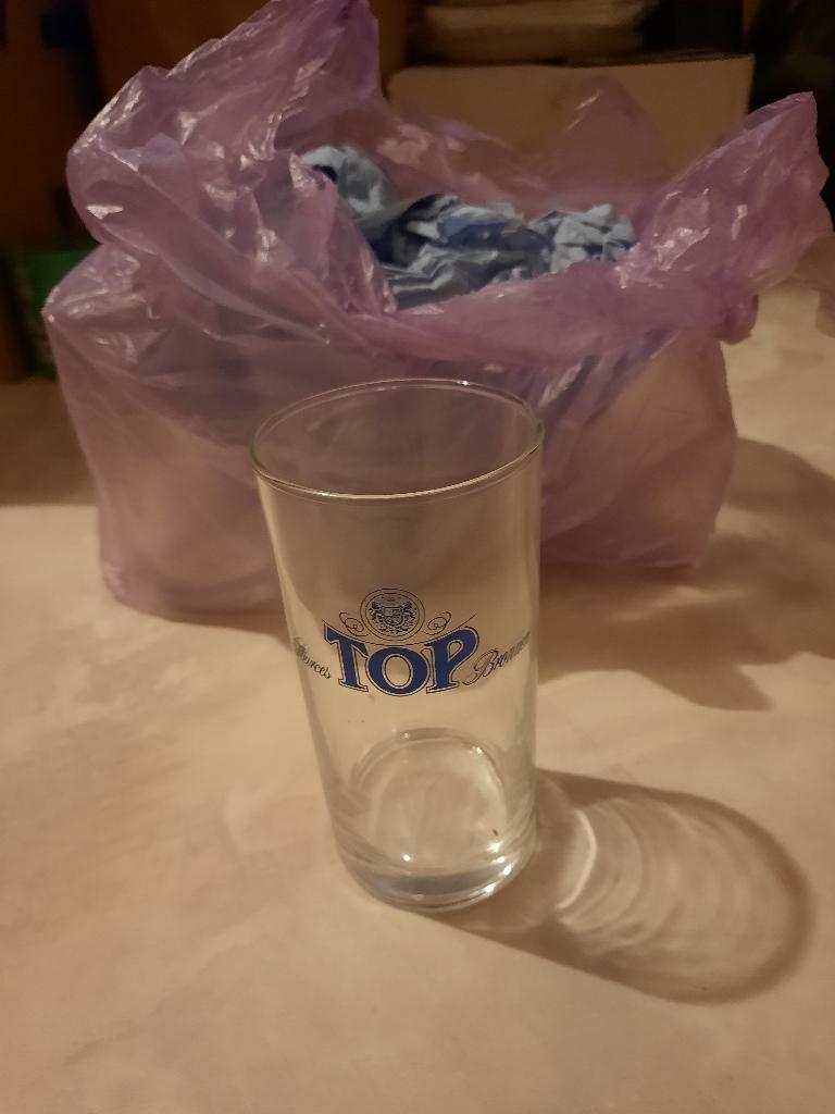 set van 6 nieuwe drinkglazen van Top bron, Enlèvement ou Envoi, Neuf