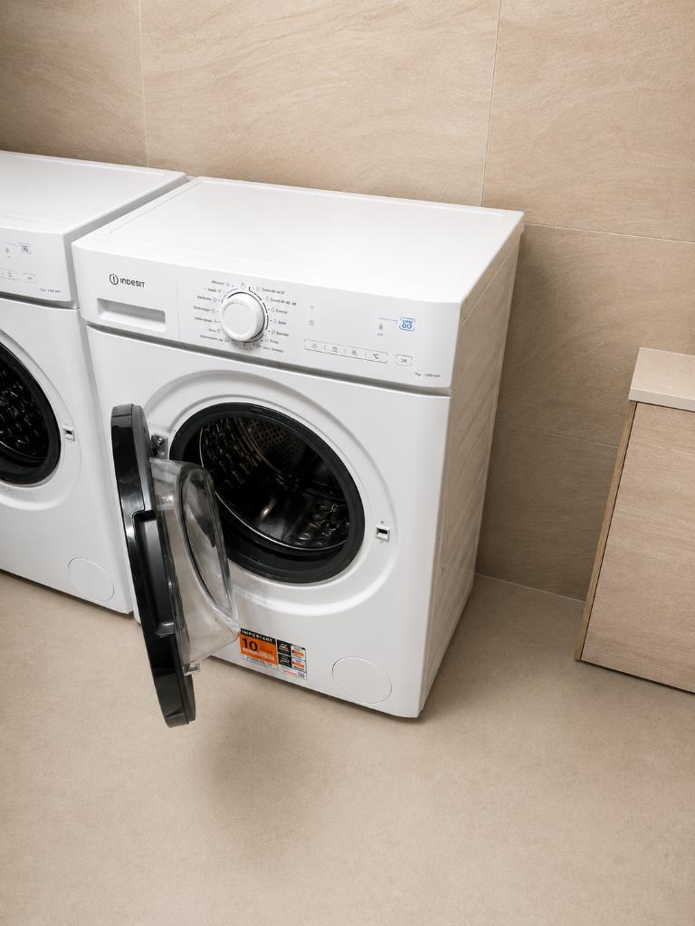 Indesit Wasmachine – 7 kg – Energiezuinig en betrouwbaar, Electroménager, Lave-linge, 1200 à 1600 tours, 6 à 8 kg, 85 à 90 cm