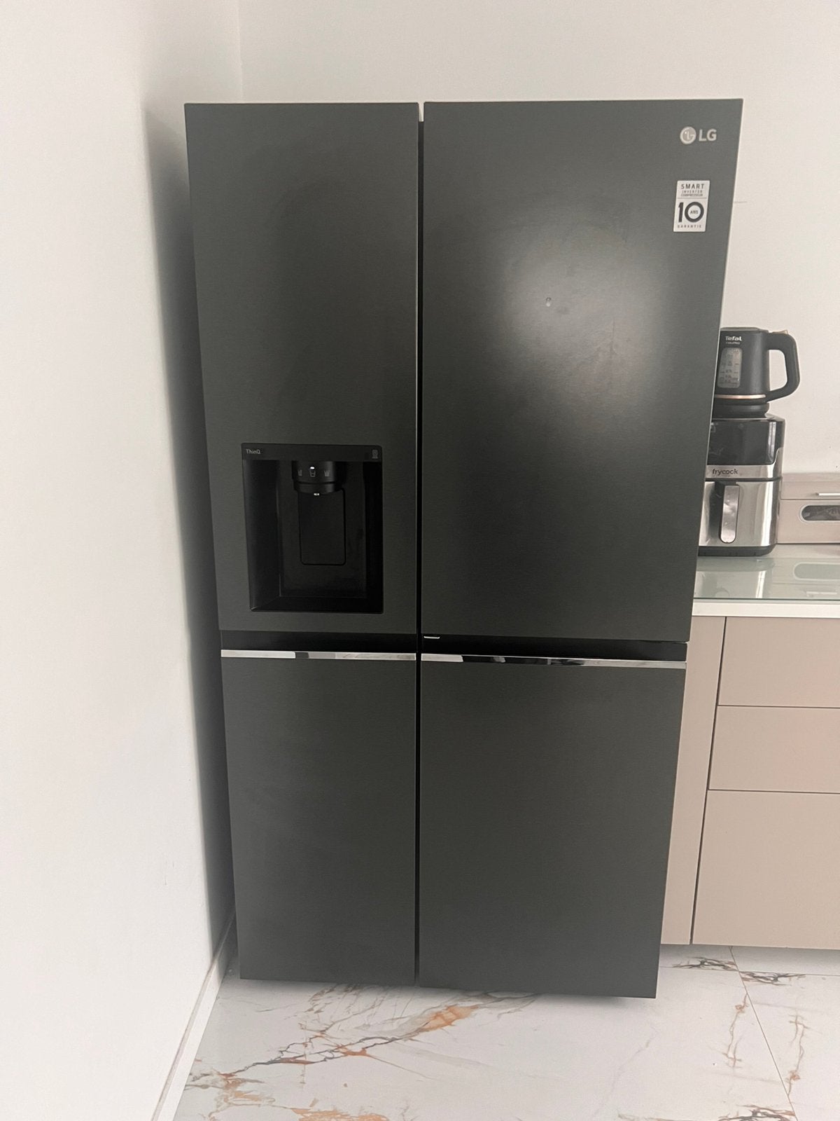 Frigo américain Lg, Electroménager, Enlèvement, Comme neuf
