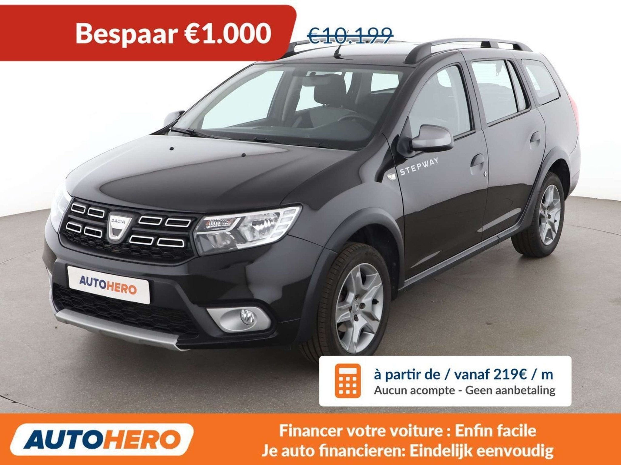 Dacia Logan 0.9 TCe Stepway (année de construction 2019), Autos, Achat, Euro 6, https://public.car-pass.be/vhr/996a5e94-17af-4ce7-975f-3955f67602f5