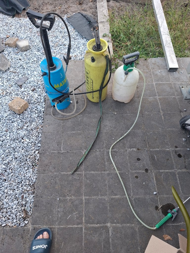 Handmatige drukspuit met verneveling, Tuin en Terras, Bestrijdingsmiddelen, Ophalen, Gebruikt, Onkruidbestrijding