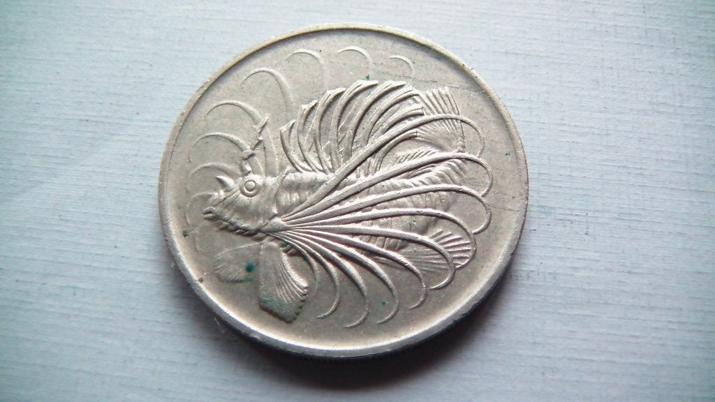 singapour 50 cents 1974, Enlèvement