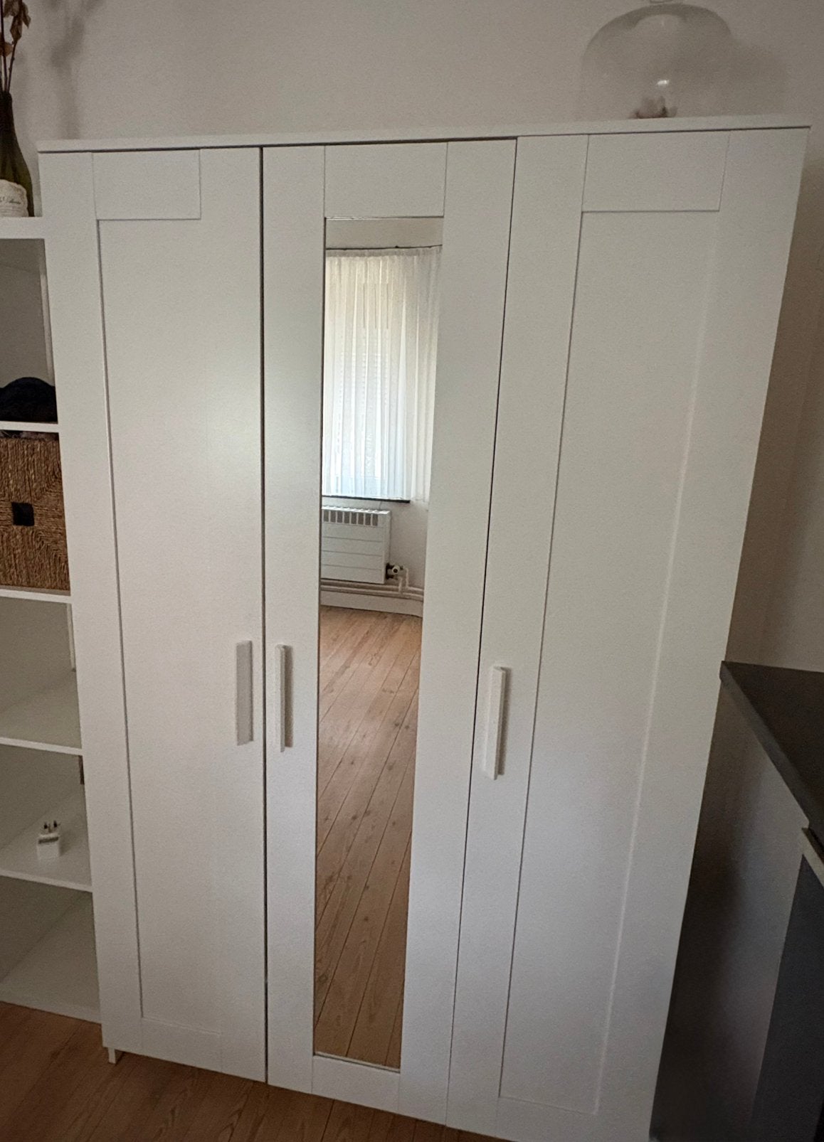 Kledingkast, Huis en Inrichting, Kasten | Kleerkasten, Ophalen, Met plank(en), 50 tot 100 cm, Zo goed als nieuw