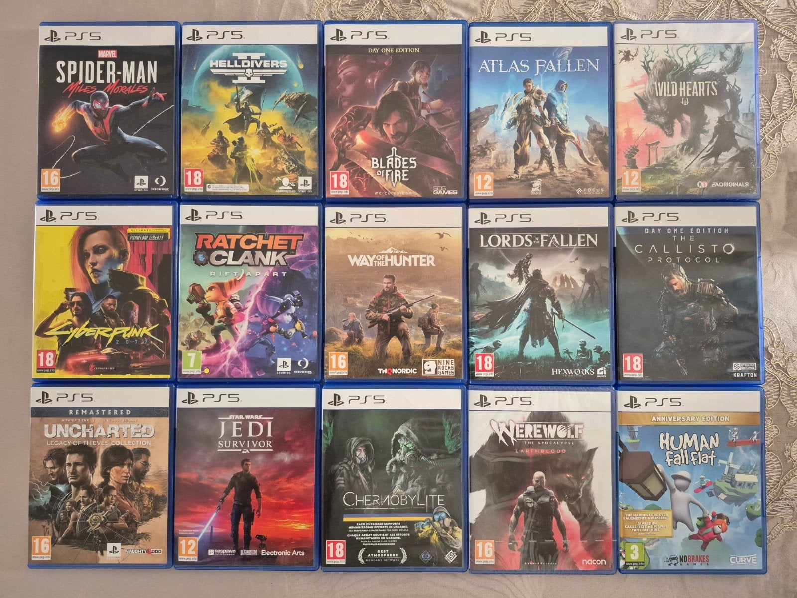 Verschillende Ps5 games te koop., Enlèvement