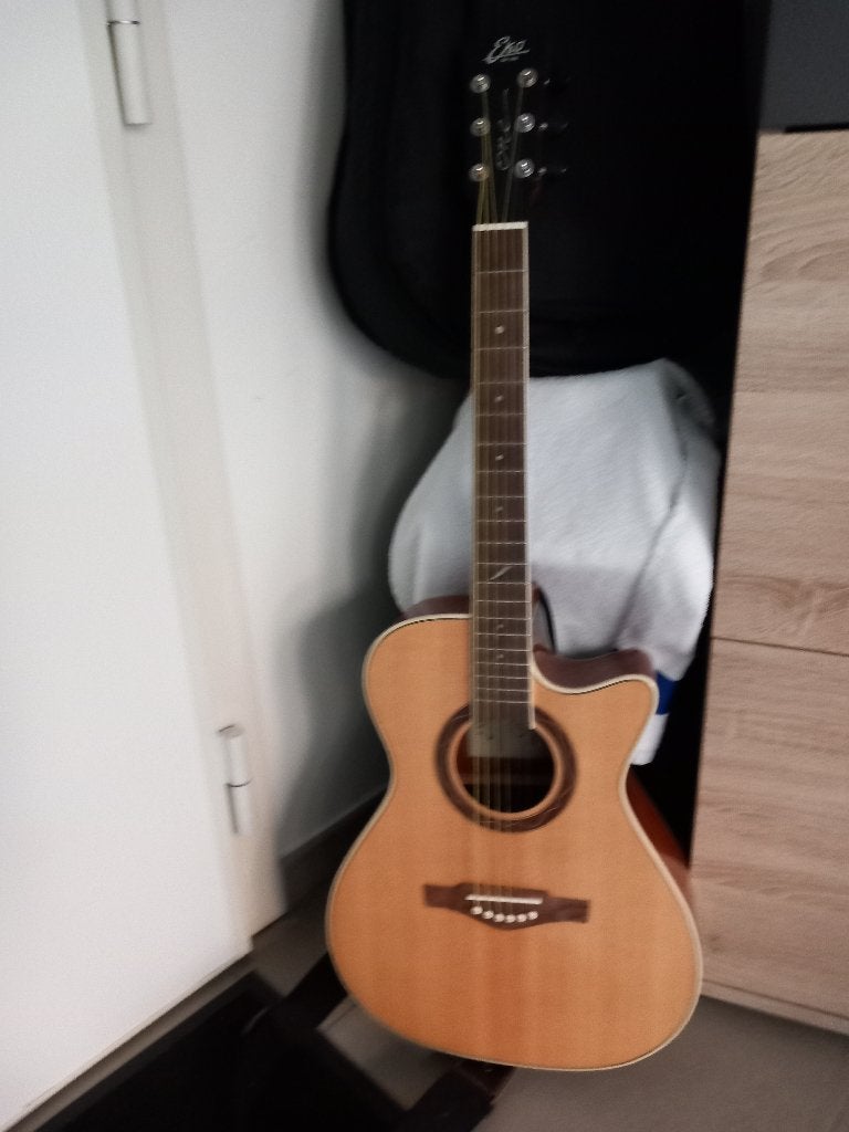 Eko folkgitaar, Muziek en Instrumenten, Ophalen, Zo goed als nieuw, Western- of Steelstringgitaar