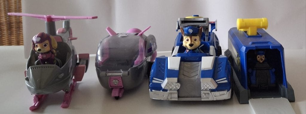speelgoed: figuurtjes Paw Patrol, Ophalen, Gebruikt