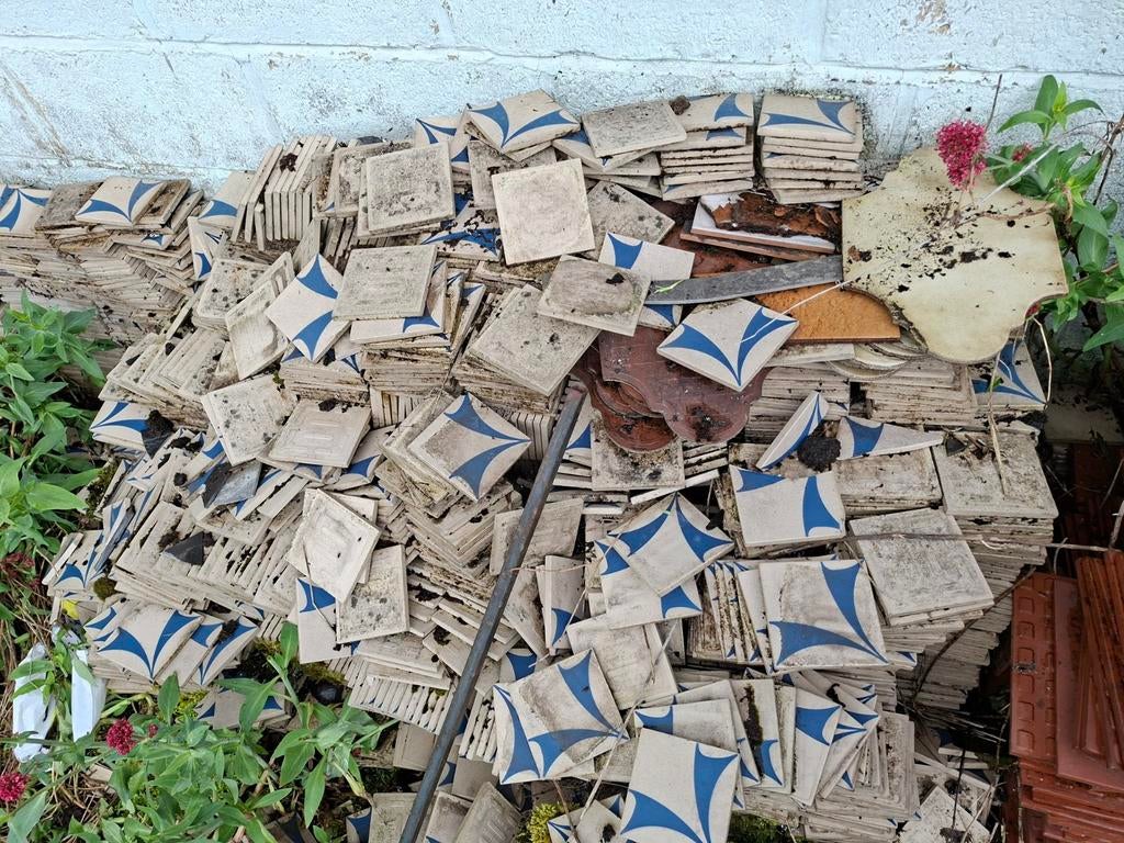Carrelage vintage, Enlèvement