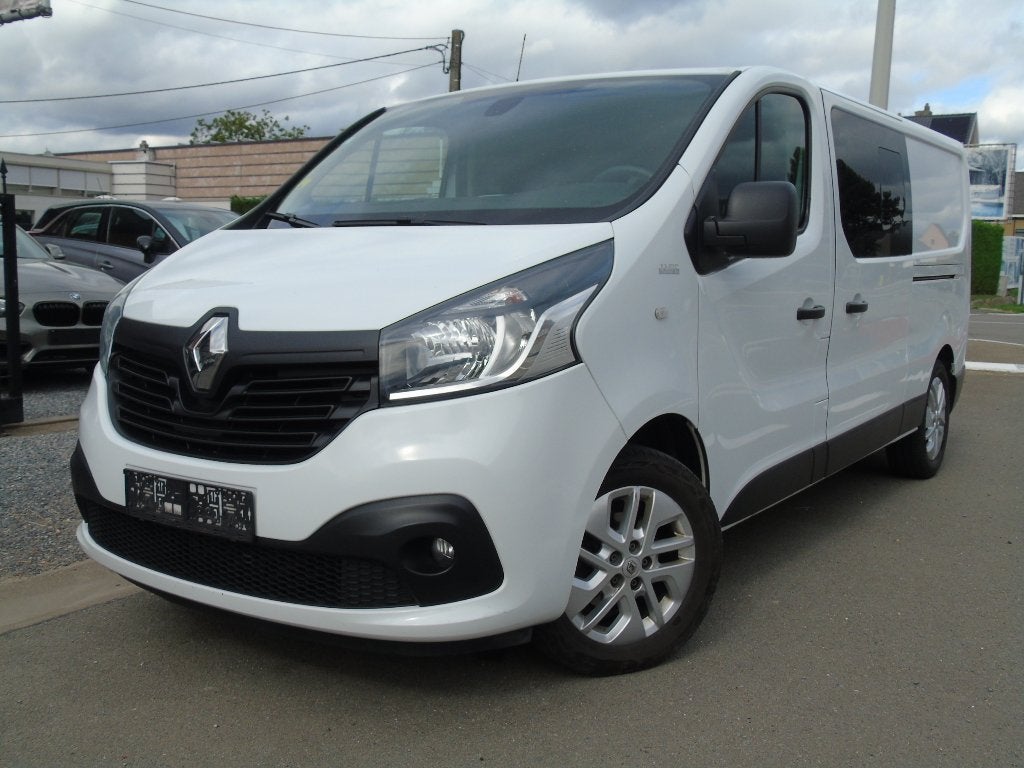 Renault Trafic 1.6 dCI Dubbele Cabine 6Plts*1e Eigen*EURO 6b, Voorwielaandrijving, Stof, https://public.car-pass.be/vhr/96cf6e3a-ed70-43fe-bb3f-9665d4ed3600